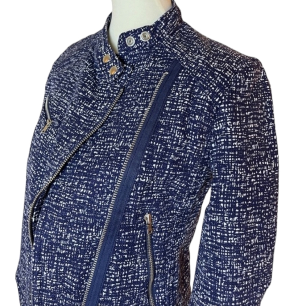 GAP asymmetrical moto jacket. Large Haul #1 - Picture 2 of 8